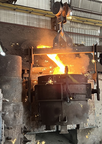 Modern Technology Digital Steel Melting Shop